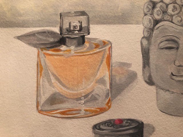 Assignment 2 ~ Buddha and Perfume detail b